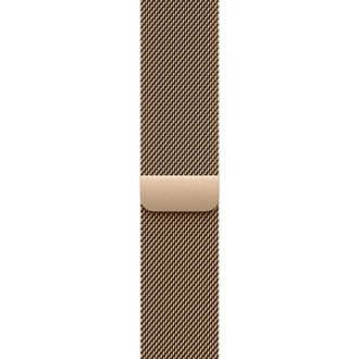 Apple Watch Series 11 GPS + Cellular 46mm Gold Titanium Case with Gold Milanese Loop - M/L (MFD84) - фото 3 Apple Watch Series 11 GPS + Cellular 46mm Gold Titanium Case with Gold Milanese Loop - M/L (MFD84) - фото 3