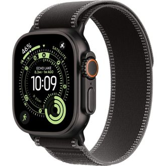 Apple Watch Ultra 3 GPS + Cellular 49mm Black Titanium Case with Black/Charcoal Trail Loop - M/L (MF1H4) - фото 1 Apple Watch Ultra 3 GPS + Cellular 49mm Black Titanium Case with Black/Charcoal Trail Loop - M/L (MF1H4) - фото 1