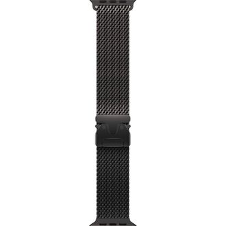Apple Watch Ultra 3 GPS + Cellular 49mm Black Titanium Case with Black Titanium Milanese Loop - Large (MF1T4) - фото 3 Apple Watch Ultra 3 GPS + Cellular 49mm Black Titanium Case with Black Titanium Milanese Loop - Large (MF1T4) - фото 3