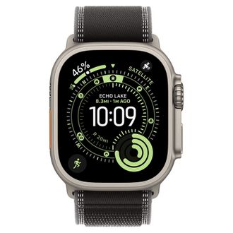 Apple Watch Ultra 3 GPS + Cellular 49mm Natural Titanium Case with Black/Charcoal Trail Loop - S/M (MF1V4+MFT84) - фото 2 Apple Watch Ultra 3 GPS + Cellular 49mm Natural Titanium Case with Black/Charcoal Trail Loop - S/M (MF1V4+MFT84) - фото 2