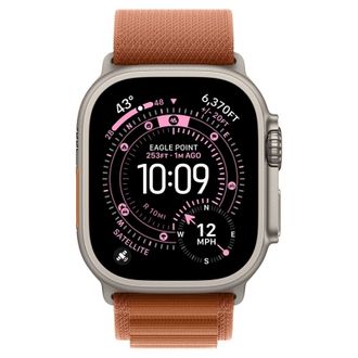 Apple Watch Ultra 3 GPS + Cellular 49mm Natural Titanium Case with Terra Cotta Alpine Loop - Medium (MF1V4+MFTC4) - фото 2 Apple Watch Ultra 3 GPS + Cellular 49mm Natural Titanium Case with Terra Cotta Alpine Loop - Medium (MF1V4+MFTC4) - фото 2