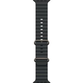 Apple Watch Ultra 3 GPS + Cellular 49mm Natural Titanium Case with Black Ocean Band (MF1V4+MXTL3) - фото 3 Apple Watch Ultra 3 GPS + Cellular 49mm Natural Titanium Case with Black Ocean Band (MF1V4+MXTL3) - фото 3