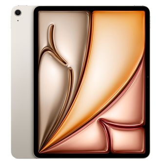 Apple iPad Air 13 2024 Wi-Fi + Cellular 1TB Starlight (MV763) - фото 1