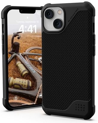 Чохол UAG для Apple iPhone 14 Pro Metropolis LT Magsafe, Kevlar Black (114050113940) - фото 2