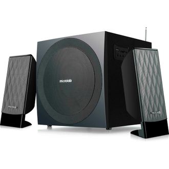 Акустическая система 2.1 Microlab M-300U, USB/SD/FМ черная - фото 1 Акустическая система 2.1 Microlab M-300U, USB/SD/FМ черная - фото 1