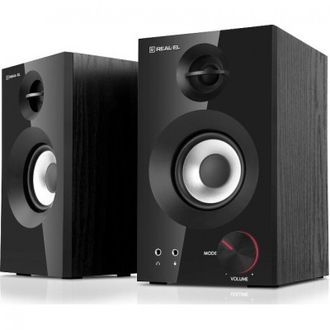 Акустическая система REAL-EL S-420 Black (EL121200011) - фото 1