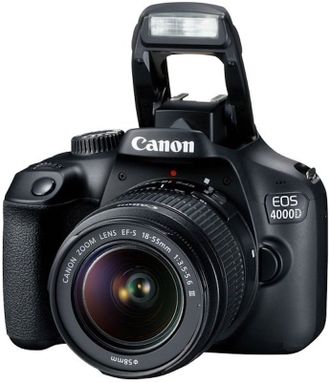 Цифровий фотоапарат Canon EOS 4000D 18-55 DC III kit (3011C004) - фото 1