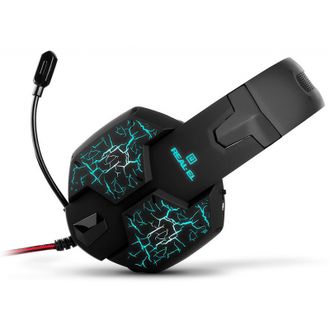 Навушники REAL-EL GDX-7750 Black-Red - фото 2