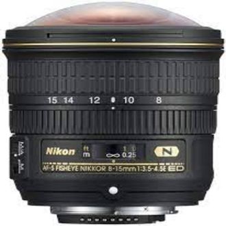 Об'єктив Nikon 8-15mm f/3.5-4.5E ED AF-S FISHEYE (JAA831DA) - фото 1