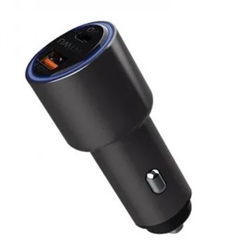 Автомобильная зарядка Wiwu Car Charger, Quick Charge Type-C PD + USB 3.0, Black - фото 1 Автомобильная зарядка Wiwu Car Charger, Quick Charge Type-C PD + USB 3.0, Black - фото 1