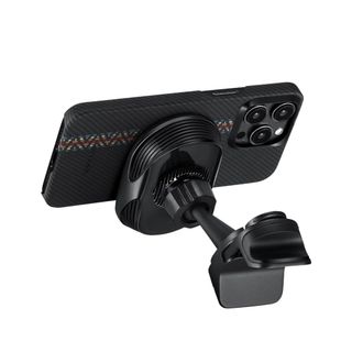 Автомобільне кріплення з бездротовою зарядкою Pitaka MagEZ Car Mount Pro 2 Car Vent Black (Tesla) (CM2302T) - фото 2 Автомобільне кріплення з бездротовою зарядкою Pitaka MagEZ Car Mount Pro 2 Car Vent Black (Tesla) (CM2302T) - фото 2