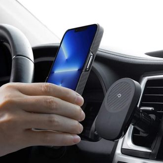 Автомобільний тримач Pitaka MagEZ Car Mount Lite Car Vent Black (CM003) - фото 2 Автомобільний тримач Pitaka MagEZ Car Mount Lite Car Vent Black (CM003) - фото 2