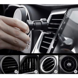 Автомобільний тримач Pitaka MagEZ Car Mount Lite Car Vent Black (CM003) - фото 3 Автомобільний тримач Pitaka MagEZ Car Mount Lite Car Vent Black (CM003) - фото 3
