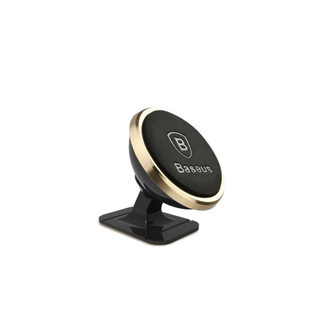 Автодержатель baseus 360-degree rotation magnetic mount paste type gold - фото 1 Автодержатель baseus 360-degree rotation magnetic mount paste type gold - фото 1