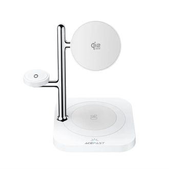 Беспроводное зарядное устройство Acefast E39 desktop 4-in-1 wireless charging holder White - фото 1 Беспроводное зарядное устройство Acefast E39 desktop 4-in-1 wireless charging holder White - фото 1