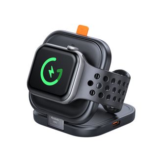 Беспроводное зарядное устройство Mcdodo CH-2160 Foldable Magnetic Wireless Charger 2in1 - фото 2
