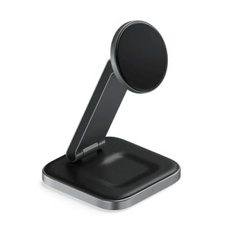 Беспроводное зарядное устройство Satechi 2-in-1 Foldable Qi2 Wireless Charging Stand Space Gray (ST-Q21FM) - фото 1 Беспроводное зарядное устройство Satechi 2-in-1 Foldable Qi2 Wireless Charging Stand Space Gray (ST-Q21FM) - фото 1