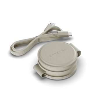 Беспроводное зарядное устройство Satechi OntheGo 3-in-1 Wireless Charger Sand (ST-QTG31W) - фото 3