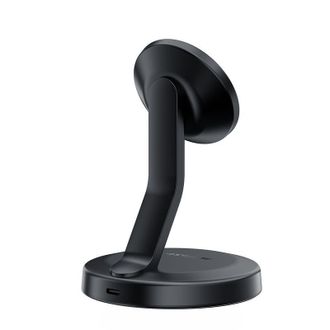 Беспроводное зарядное устройство Acefast E26 desktop mobile phone wireless charging holder Black - фото 3