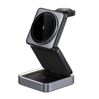 Беспроводное зарядное устройство для Acefast E20 Desktop 3in1 Series - black - фото 1