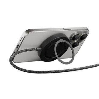 Беспроводное зарядное устройство Native Union SnapStand Qi2 Black (SNST-QI2-BLK) - фото 2