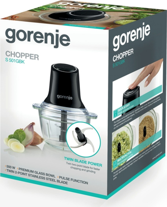 Подрібнювач Gorenje S501GBK - фото 2