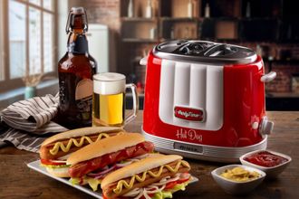 Бутербродниця Ariete 0206 Hot Dog червона Europe - фото 3