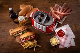 Бутербродниця Ariete 0206 Hot Dog червона Europe - фото 4