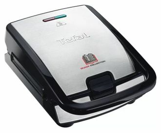Мультимейкер (бутербродница-вафельница-гриль-кексница) Tefal SW854D - фото 1