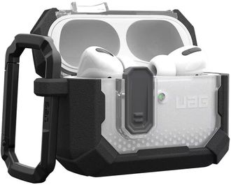 Чохол UAG для AirPods Pro (Gen 3, 2025) Plasma Black - фото 1 Чохол UAG для AirPods Pro (Gen 3, 2025) Plasma Black - фото 1