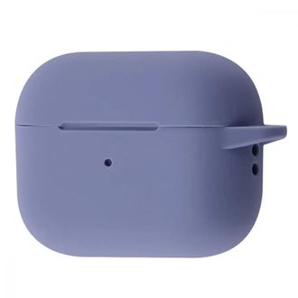 Чохол для AirPods PRO 3 Case (з карабіном), lavender gray - фото 1 Чохол для AirPods PRO 3 Case (з карабіном), lavender gray - фото 1