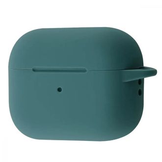 Чехол для AirPods PRO 3 Case (с карабином), dark green - фото 1