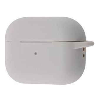 Чехол для AirPods Pro 3 Silicone case Full /pebble - фото 1 Чехол для AirPods Pro 3 Silicone case Full /pebble - фото 1