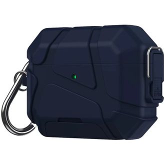 Ударостійкий футляр Titan Armor для навушників Airpods Pro 2 / Pro (Midnight Blue) - фото 2 Ударостійкий футляр Titan Armor для навушників Airpods Pro 2 / Pro (Midnight Blue) - фото 2