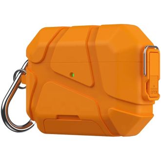 Ударостійкий футляр Titan Armor для навушників Airpods Pro 2 / Pro (Orange) - фото 2 Ударостійкий футляр Titan Armor для навушників Airpods Pro 2 / Pro (Orange) - фото 2