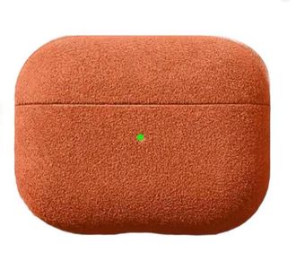 Чехол Alcantara Case for Apple for AirPods 4 с карабином (brown) - фото 1