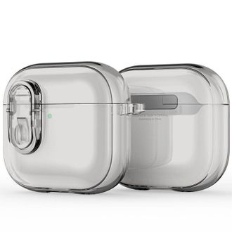 Чохол DUX DUCIS для AirPods 4 PECL Series (Grey) - фото 1