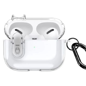 Чехол DUX DUCIS для AirPods Pro 2 PECL Series (Transparent) - фото 1 Чехол DUX DUCIS для AirPods Pro 2 PECL Series (Transparent) - фото 1