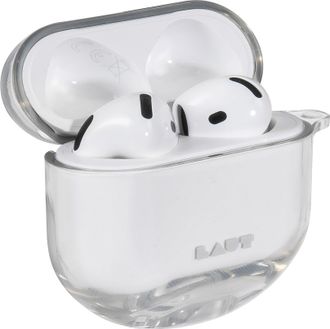 Чехол LAUT AERO PROTECT для AirPods 4 Transparent (L_AP5_AP_UC) - фото 2 Чехол LAUT AERO PROTECT для AirPods 4 Transparent (L_AP5_AP_UC) - фото 2