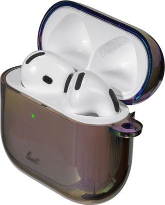 Чехол LAUT HOLO для AirPods 4 Black (L_AP5_HO_BK) - фото 2 Чехол LAUT HOLO для AirPods 4 Black (L_AP5_HO_BK) - фото 2