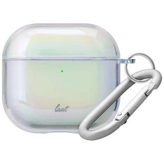 Чохол LAUT HOLO для AirPods 4 Pearl (L_AP5_HO_W) - фото 1 Чохол LAUT HOLO для AirPods 4 Pearl (L_AP5_HO_W) - фото 1