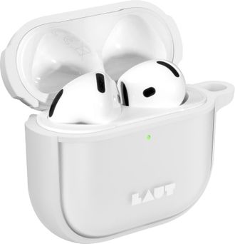 Чехол LAUT HUEX PROTECT для AirPods 4 Frost (L_AP5_HPT_F) - фото 2 Чехол LAUT HUEX PROTECT для AirPods 4 Frost (L_AP5_HPT_F) - фото 2