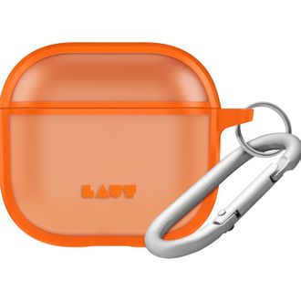Чохол LAUT HUEX PROTECT для AirPods 4/5  Neon Orange (L_AP5_HPT_O) - фото 1
