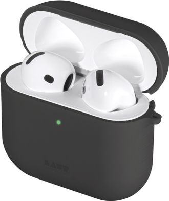 Чехол LAUT POD для AirPods 4 Black (L_AP5_POD_BK) - фото 2 Чехол LAUT POD для AirPods 4 Black (L_AP5_POD_BK) - фото 2