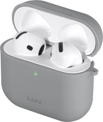 Чохол LAUT POD для AirPods 4 Grey (L_AP5_POD_GY) - фото 3 Чохол LAUT POD для AirPods 4 Grey (L_AP5_POD_GY) - фото 3