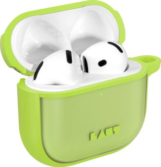 Чохол LAUT HUEX PROTECT для AirPods 4 - Neon Green (L_AP5_HPT_GN) - фото 3 Чохол LAUT HUEX PROTECT для AirPods 4 - Neon Green (L_AP5_HPT_GN) - фото 3