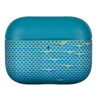 Чехол Pitaka Aramid Fiber Magnetic Case Lucid Blue for Airpods Pro 3rd Gen (APM2505) - фото 1 Чехол Pitaka Aramid Fiber Magnetic Case Lucid Blue for Airpods Pro 3rd Gen (APM2505) - фото 1