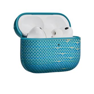 Чехол Pitaka Aramid Fiber Magnetic Case Lucid Blue for Airpods Pro 3rd Gen (APM2505) - фото 2 Чехол Pitaka Aramid Fiber Magnetic Case Lucid Blue for Airpods Pro 3rd Gen (APM2505) - фото 2