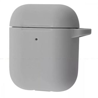 Чохол Silicone case Full AirPods 1/2 pebble - фото 1
