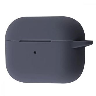 Чохол для AirPods 4 Case (з карабіном), Dark grey - фото 1